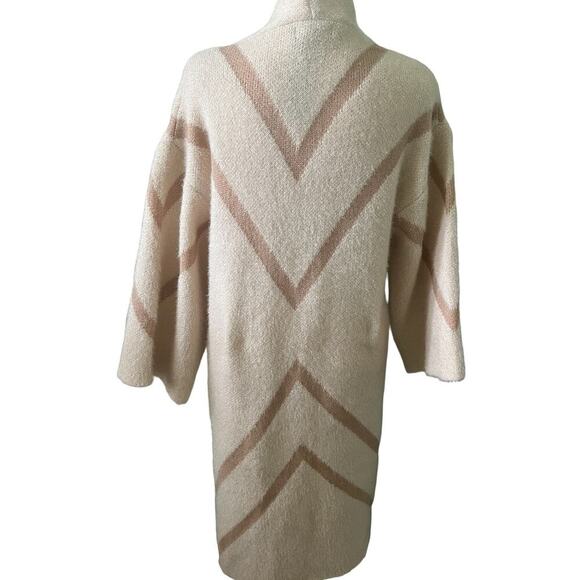 Steve Madden Cream and Tan Women's Coat - Picture 2 of 10